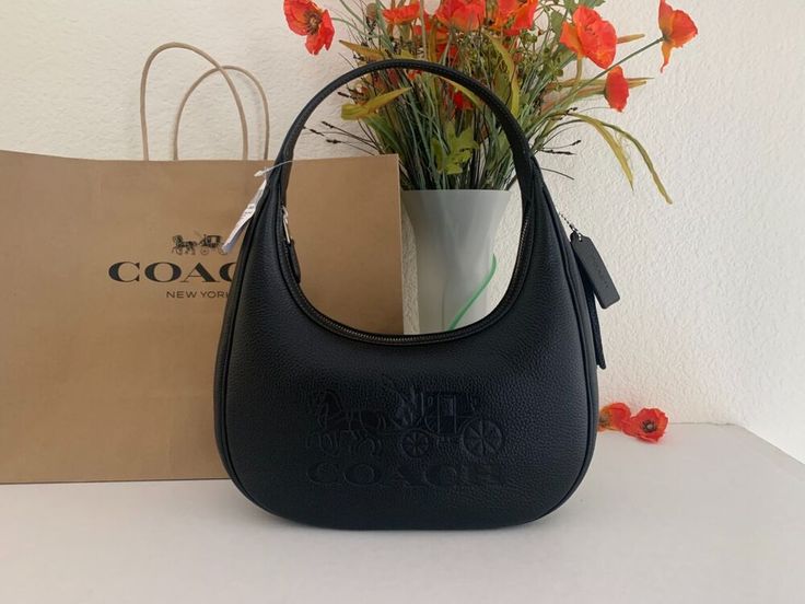 Coach Mini Carmen Crossbody| Black