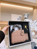 Lady Dior Mini Bag| Pink