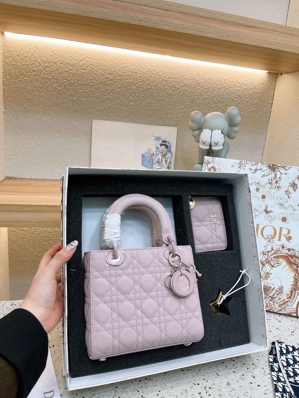 Lady Dior Mini Bag| Black