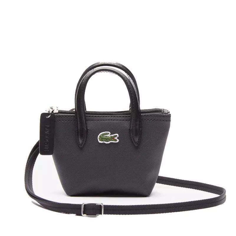 Lacoste Mini Crossbody Bag| Black