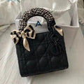 Lady Dior Mini Bag| Black